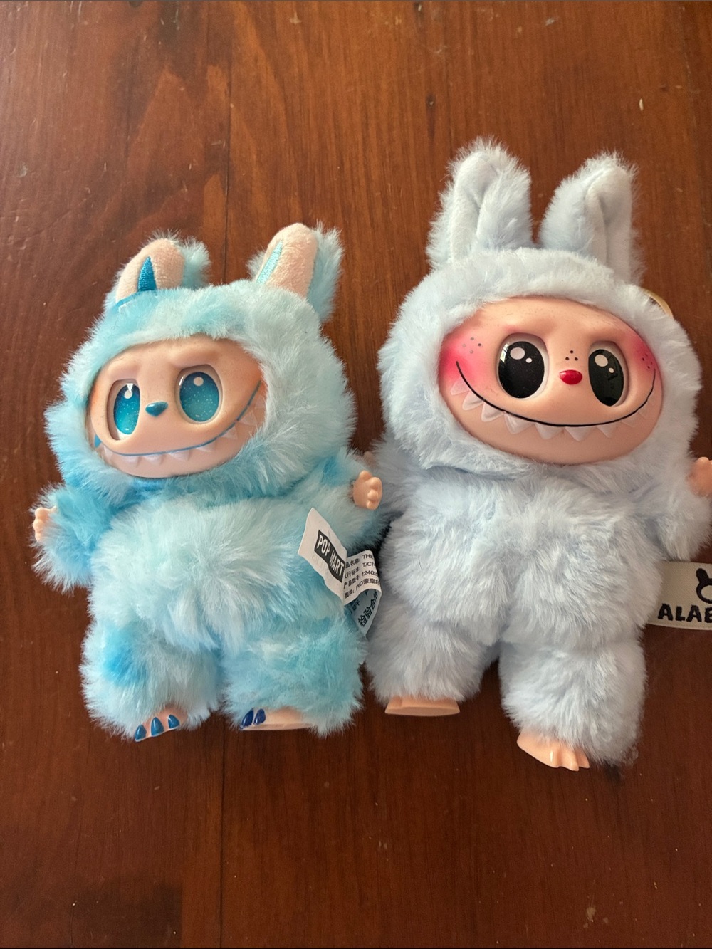 Cute Blue Plush Bunny Monster Toy - Style lafufu monsters near mint condition
